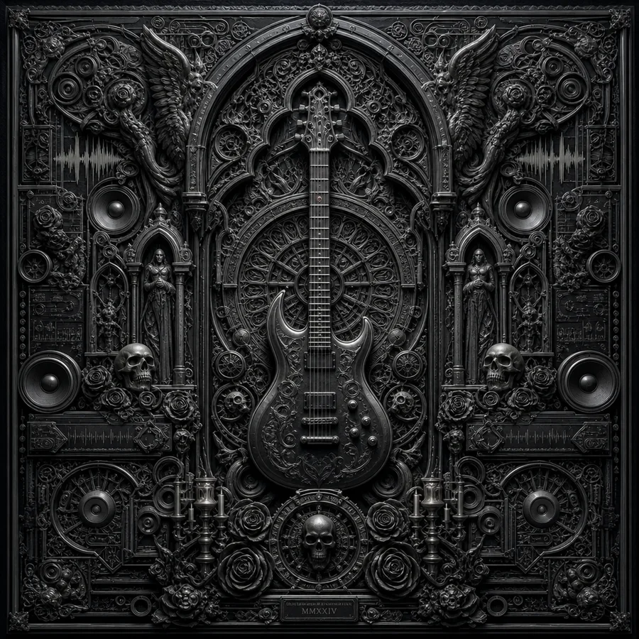 Real result: Carved bas-relief from a few words example for AI design software for Relief Noir bas-relief files licensed to sell